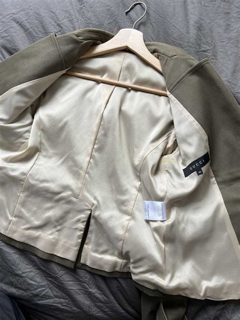 gucci military jacket|Gucci jacket price.